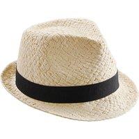 Beechfield Men's Festival Trilby in Natural | Size: Large/XL