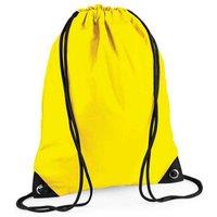 Bagbase Men's Premium Drawstring Bag in Yellow