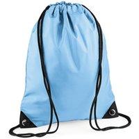 Bagbase Men's Premium Drawstring Bag in Light Blue