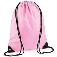 Bagbase Men's Premium Drawstring Bag in Light Pink
