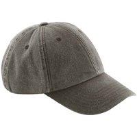 Beechfield Men's Vintage Low Profile Cap in Brown