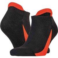 Spiro Men's Sports Socks (Pack of 3) in Black | Size: 4-7