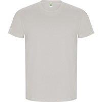 ROLY Men's Golden Plain Short-Sleeved T-Shirt in Teal | Size: Medium