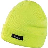 Result Men's Ribbed Thinsulate Lightweight Beanie in Yellow
