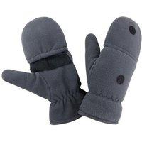 Result Men's Gripped Gloves in Grey | Size: Large/XL