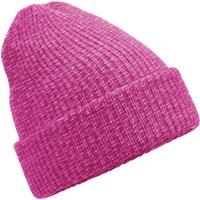 Beechfield Men's Colour Pop Beanie in Bright Pink