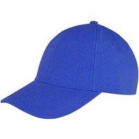 Result Men's Memphis 6 Panel Brushed Cotton Low Profile Baseball Cap in Blue