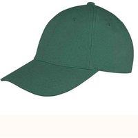 Result Men's Memphis Brushed Cotton Cap in Bottle Green
