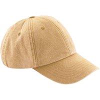 Beechfield Men's Vintage Low Profile Cap in Mustard