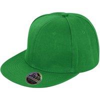Result Men's Bronx Original Flat Peak Snapback Cap in Emerald