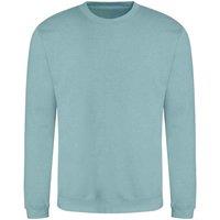 AWDis Men's Just Hoods Sweatshirt in Turquoise | Size: 2XL