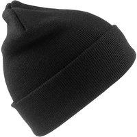 Result Men's Woolly Ski Hat in Black