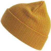 Atlantis Men's Rio Ribbed Beanie in Mustard