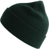 Atlantis Men's Rio Ribbed Beanie in Bottle Green