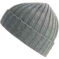 Atlantis Men's Shore Chunky Beanie in Mid Grey