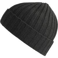 Atlantis Men's Shore Chunky Beanie in Dark Grey