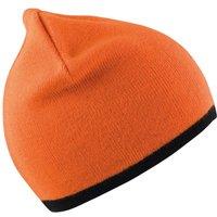 Result Men's Reversible Fashion Beanie in Orange