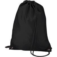Quadra Men's Drawstring Bag in Black