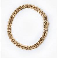 Luke 1977 Men's Cuban Bracelet (8mm 22cm) in Gold