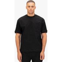Luke 1977 Men's Dovetail Carpenter Oversized T-shirt in Black | Size: Large