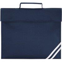 Quadra Men's Classic Book Bag in Navy