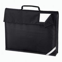 Quadra Men's Reflective Tape Book Bag in Black