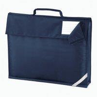 Quadra Men's Reflective Tape Book Bag in Navy