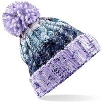 Beechfield Men's Corkscrew Beanie in Lavender