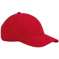 Beechfield Men's Multi-Sports Performance Baseball Cap in Dark Red