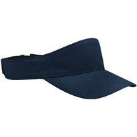 Beechfield Men's Multi-Sports Performance Visor Cap in Navy
