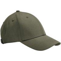 Beechfield Men's 6 Panel Cotton Canvas Cap in Dark Olive