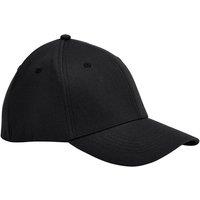 Beechfield Men's Cotton Stretch Cap in Black | Size: Large/XL