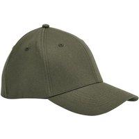 Beechfield Men's Cotton Stretch Cap in Dark Olive | Size: S/M