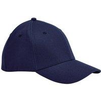 Beechfield Men's Cotton Stretch Cap in Navy | Size: S/M
