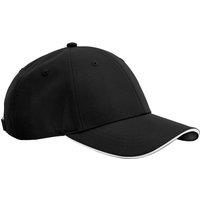 Beechfield Men's Team Sports-Tech Cap in Black