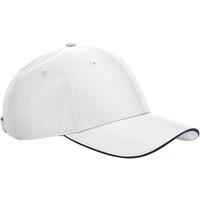 Beechfield Men's Team Sports-Tech Cap in White