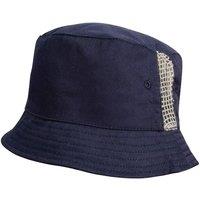 Result Men's Deluxe Washed Cotton Side Panels Bucket Hat in Navy