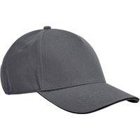 Beechfield Men's Classic Cotton Sandwich Peak Cap in Grey