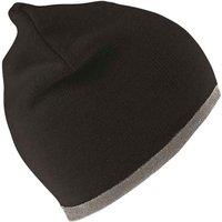 Result Men's Reversible Fashion Beanie in Dark Grey