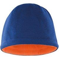 Result Men's Fleece Reversible Hat in Mid Navy