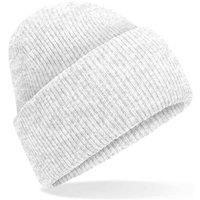 Beechfield Men's Classic Deep Cuffed Beanie in Light Grey