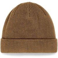 Beechfield Men's Cotton Beanie in Light Brown