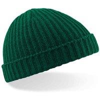Beechfield Men's Trawler Beanie in Bottle Green
