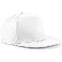 Beechfield Men's Snapback Cap in White