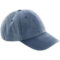Beechfield Men's Vintage Low Profile Cap in Bright Blue