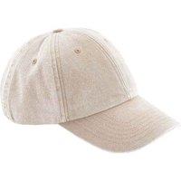 Beechfield Men's Vintage Low Profile Cap in Stone