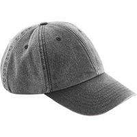 Beechfield Men's Vintage Low Profile Cap in Dark Grey