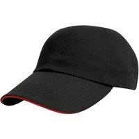 Result Men's Pro-Style Drill Heavy Cap in Black
