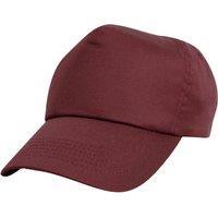 Result Men's Cotton Baseball Cap in Burgundy