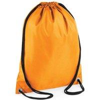 Bagbase Men's Budget Drawstring Bag in Orange
